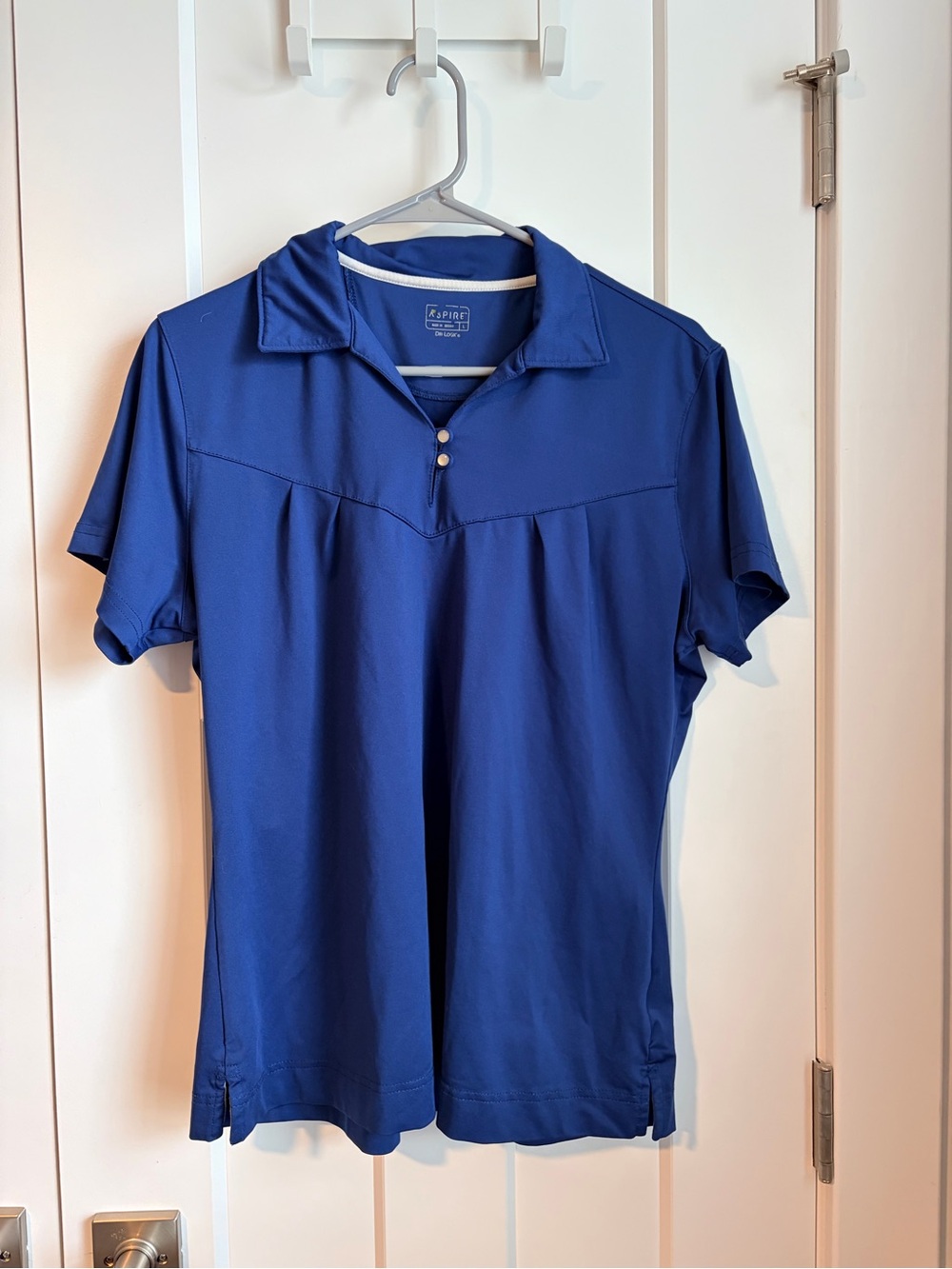Aspire Women's Cobalt Blue Short Sleeve Polo